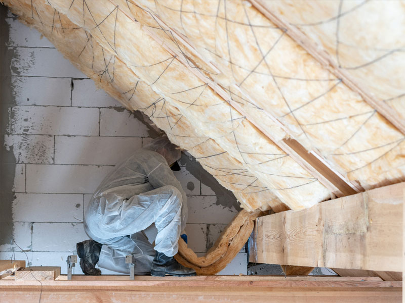 Dach- und/oder Fassadendämmung